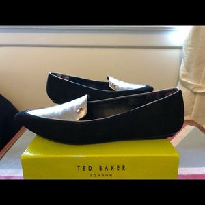 Never worn Ted Baker two tone flats